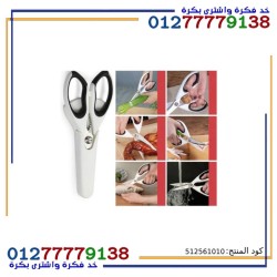 Versatile Scissors With Magnetic Pod