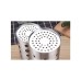 Stainless steel spoon and fork strainer, 2 trays and holder