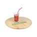 Plastic zipper for cold drinks - multiple colors