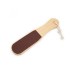 Foot File And Sander-Double-Side- With Wooden Handle